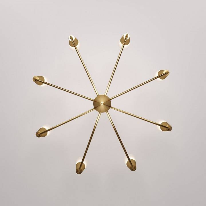 Подвесная люстра Eurosvet Rhyton 60167/8 латунь