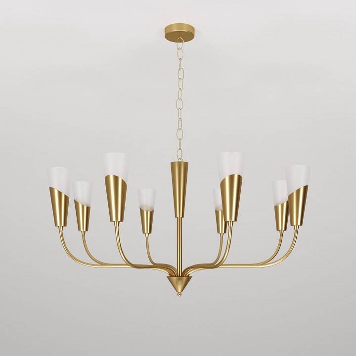 Подвесная люстра Eurosvet Rhyton 60167/8 латунь