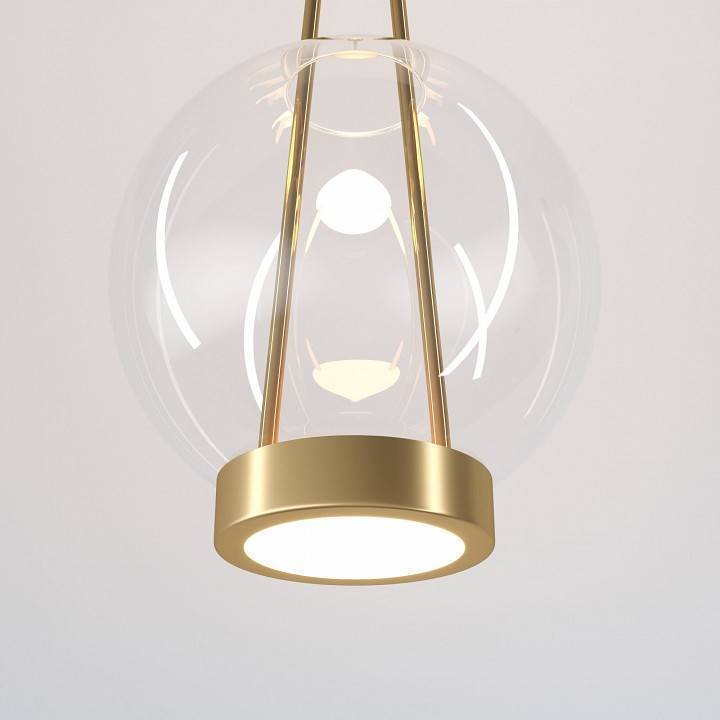 Подвесной светильник Eurosvet Frasco 50267/1 LED латунь