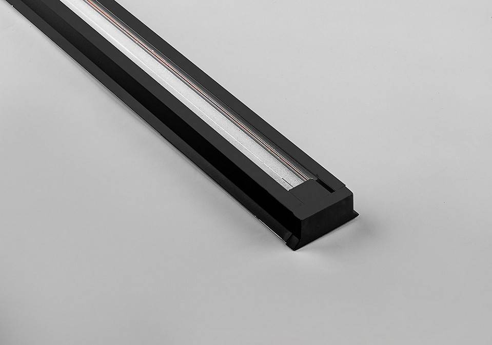 Шинопровод однофазный накладной Feron 2 м черный 10341