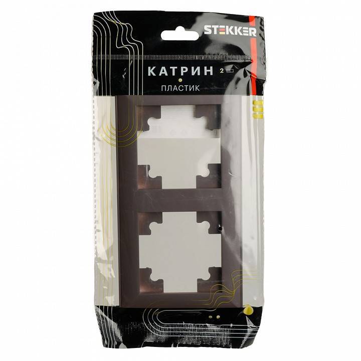 Рамка на 2 поста Stekker PFR00-7002-04 39818