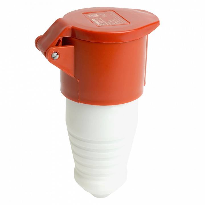 Розетка переносная разборная 3P+PE с крышкой Stekker ST 49440