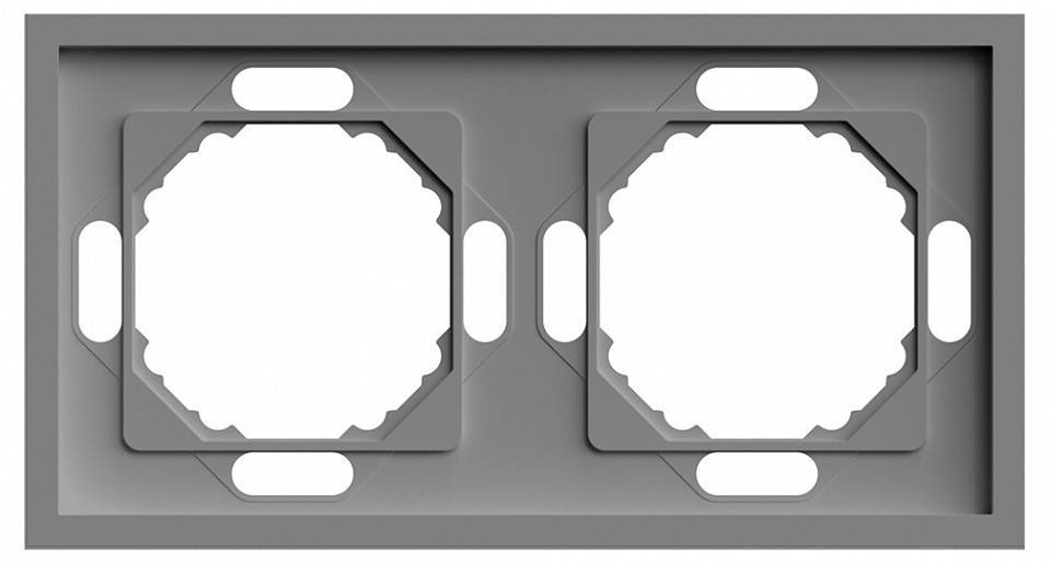 Рамка на 2 поста Stekker PFR00-5002-10 49963