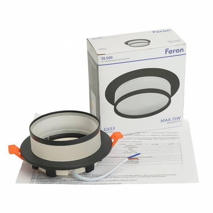 Встраиваемый светильник Feron DL500 51086