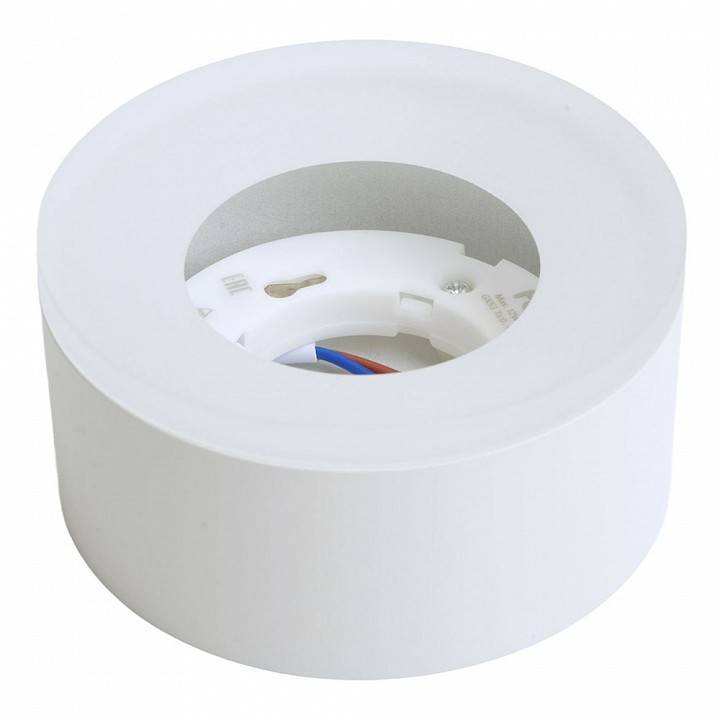 Светильник накладной Feron HL456 под лампу GU10 белый 51346