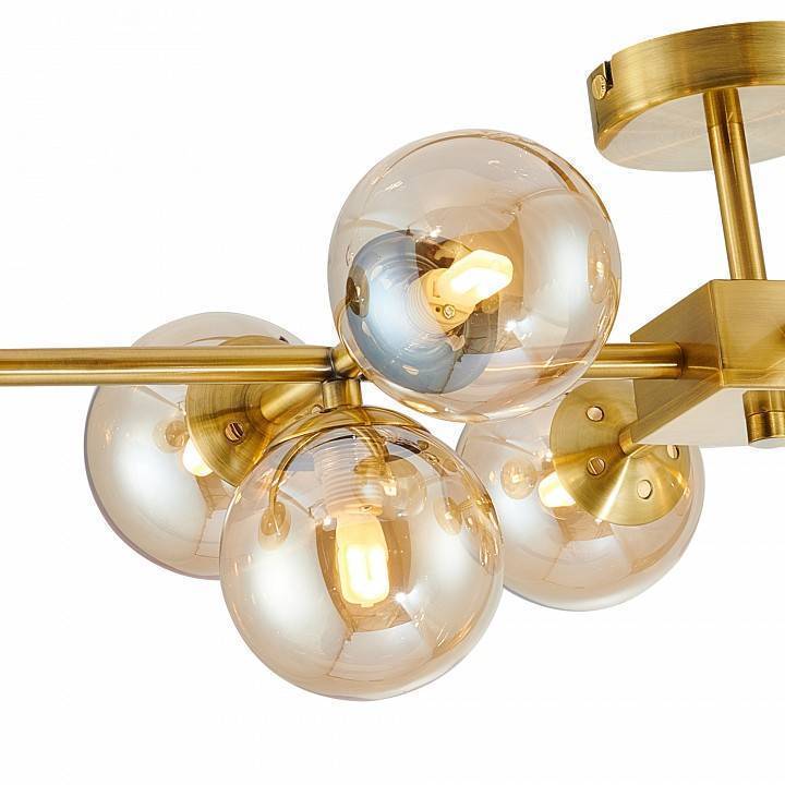 Люстра на штанге Favourite Varietas 10 ламп 2649-10U