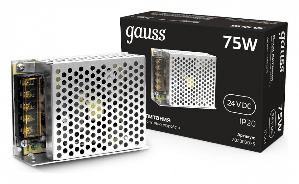 Блок питания Gauss  202002075