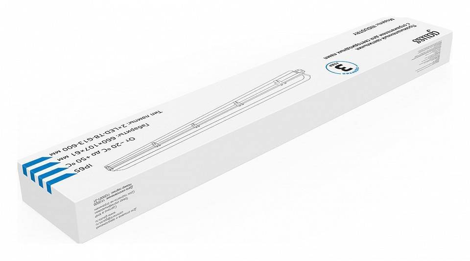 Светильник промышленный накладной Gauss Industry 60 Вт 6500 К 909410260