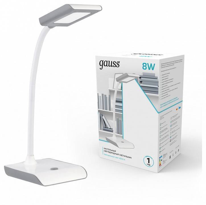 Настольная лампа офисная Gauss GT101 GT1011