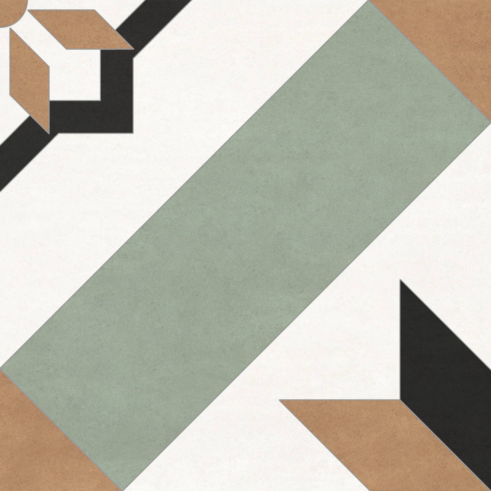 Керамогранит NewTrend Design Art Mix 1 матовый 200х200х8 мм GP2020DMX31