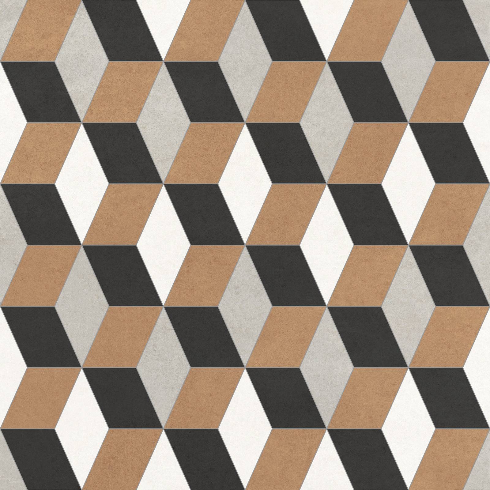 Керамогранит NewTrend Design Art Mix 1 матовый 200х200х8 мм GP2020DMX31