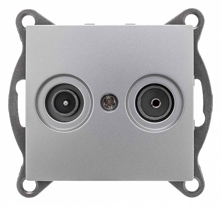 ТВ-розетка и SAT-розетка оконечная без рамки Gusi Electric BRAVO С10TS1-004