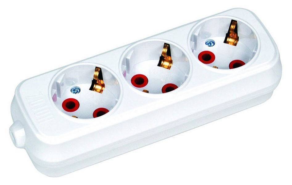 Удлинитель Horoz Electric 3 розетки 7 м без заземления HRZ00001501