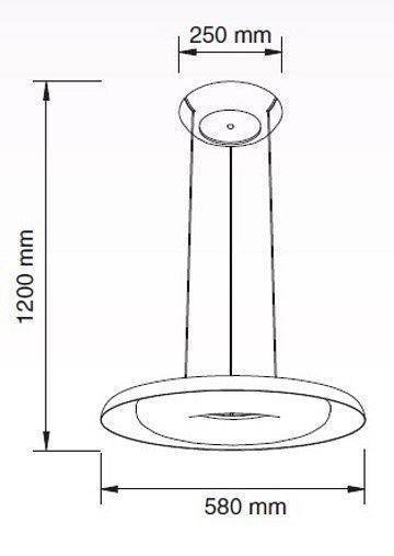 Подвесной светильник Horoz Electric Deluxe-70 HRZ00002272