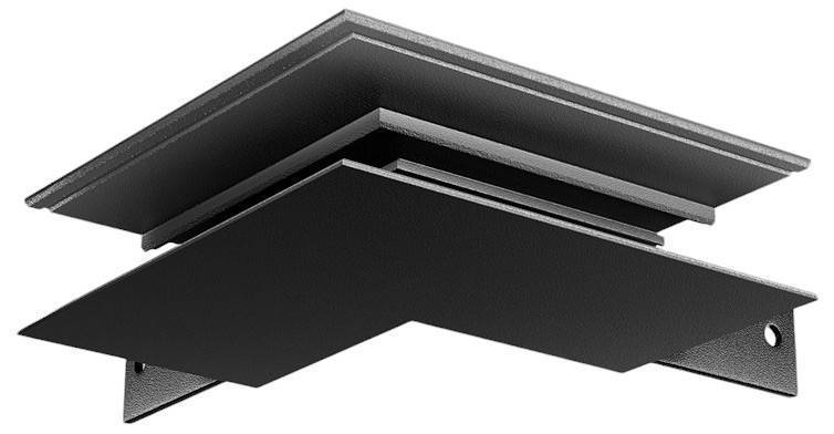 Соединитель угловой внешний для накладных треков Hesby ElDeko 0055