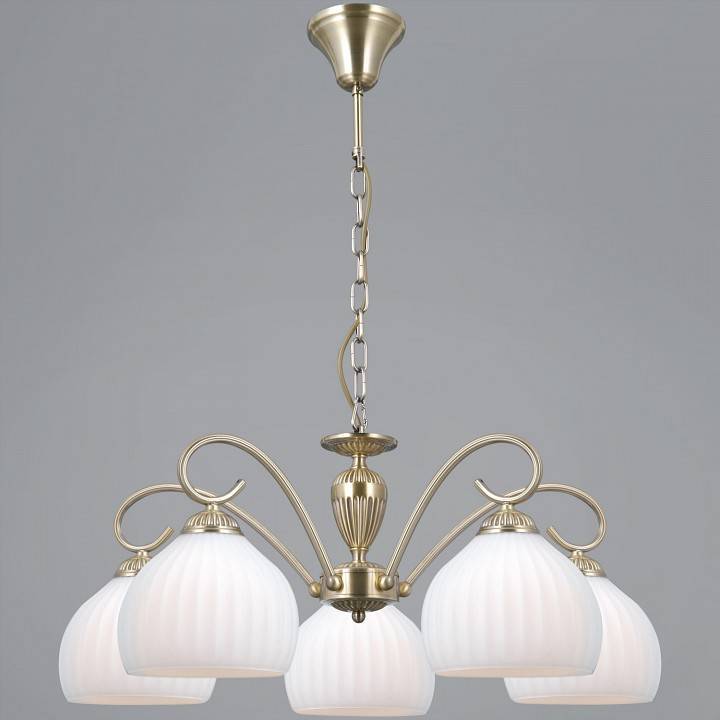 Подвесная люстра ILLUMICO CAPELLA IL0695-5PSQ-24 AB CAPELLA