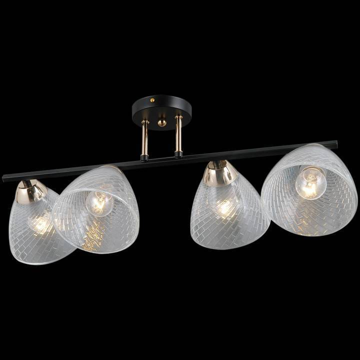 Светильник на штанге ILLUMICO ARIES IL0739-4CSQ-24 BK FGD ARIES
