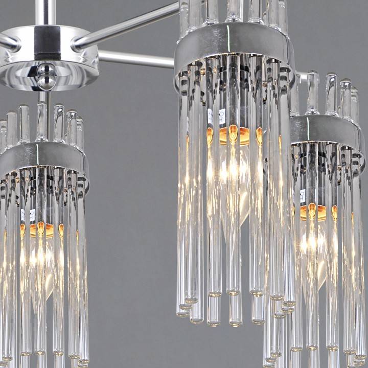 Люстра на штанге ILLUMICO GENOA IL0761-5CSQ-25 CR GENOA