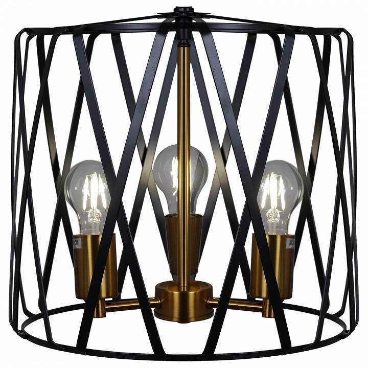 Подвесной светильник ILLUMICO  IL1023-3PB-05 BK GD