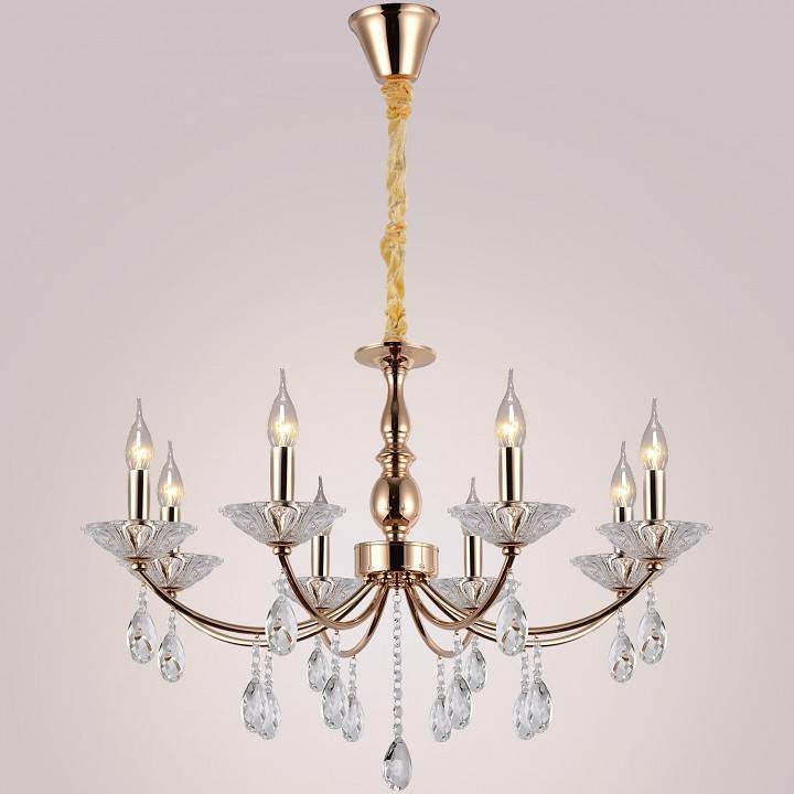 Подвесная люстра ILLUMICO IL1242-8PPA-29 GD