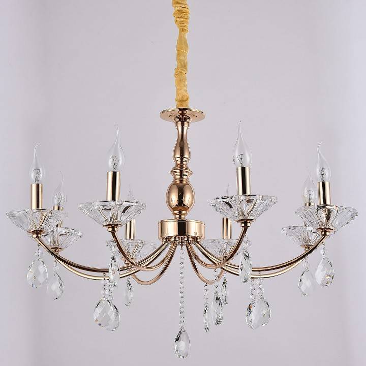 Подвесная люстра ILLUMICO IL1242-8PPA-29 GD