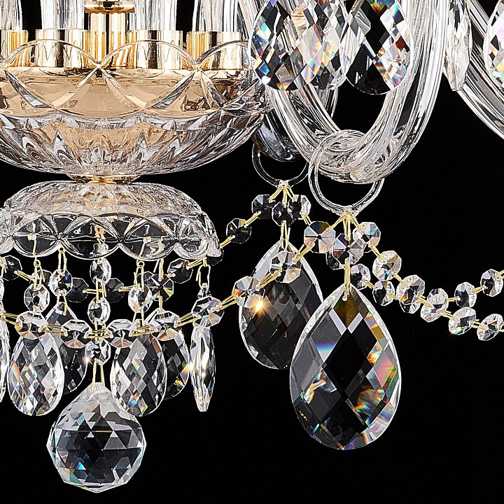 Подвесная люстра ILLUMICO IL2066 IL2066-8PBC-25 ELITE