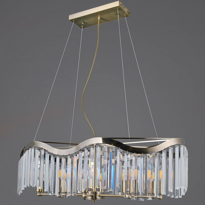 Подвесная люстра ILLUMICO IL3475 IL3475-10PSQ-25AB ELITE