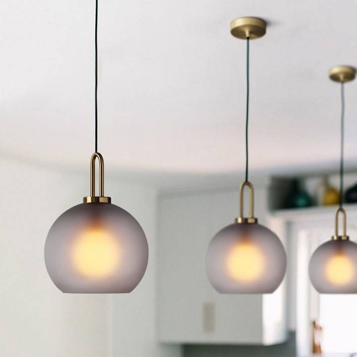 Подвесной светильник ImperiumLoft Gauss серый GAUSS01