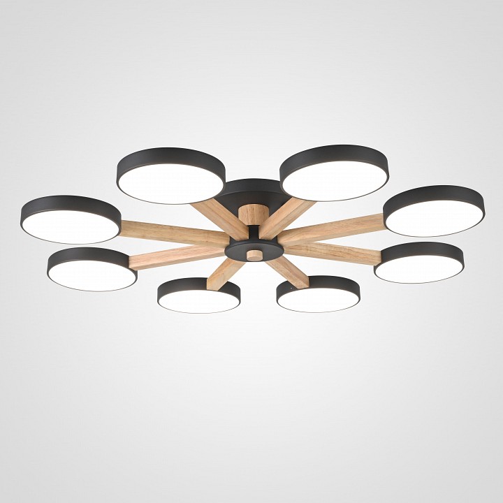 Люстра на штанге Imperiumloft TURNA Black TURNA01