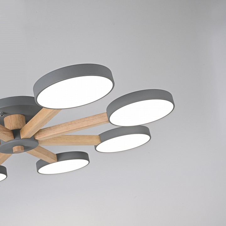 Люстра на штанге Imperiumloft TURNA Gray TURNA01