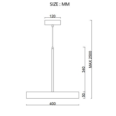 Подвесной светильник Imperiumloft TURNA Pink TURNA-ONE01