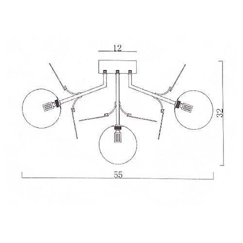 Потолочная люстра Imperiumloft MATISSE MATISSE-C01