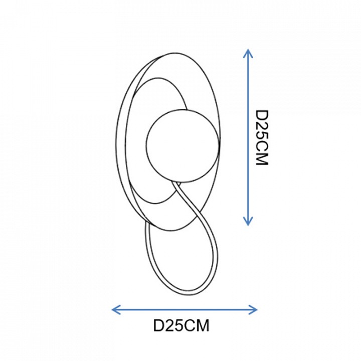 Бра Imperiumloft MARGOTT Orange margott-wall01