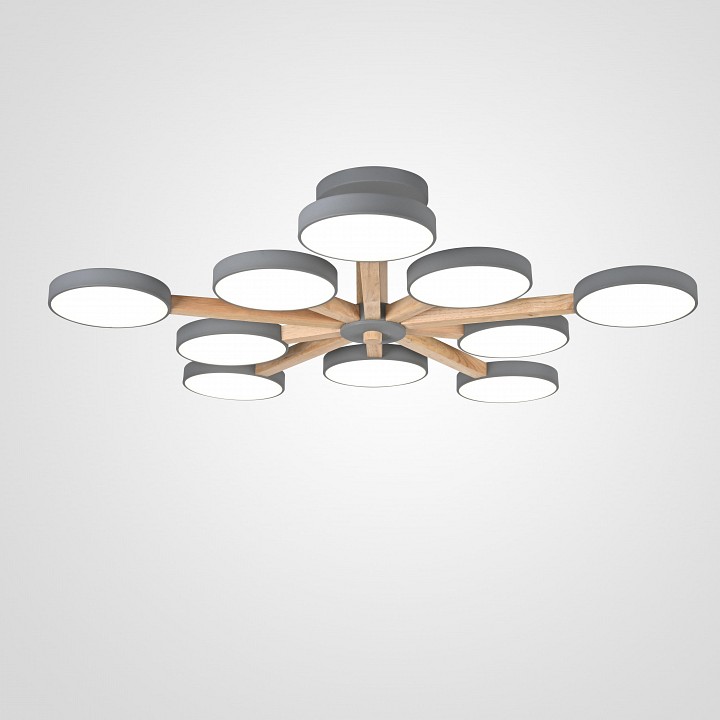 Люстра на штанге Imperiumloft TURNA Gray TURNA-B01