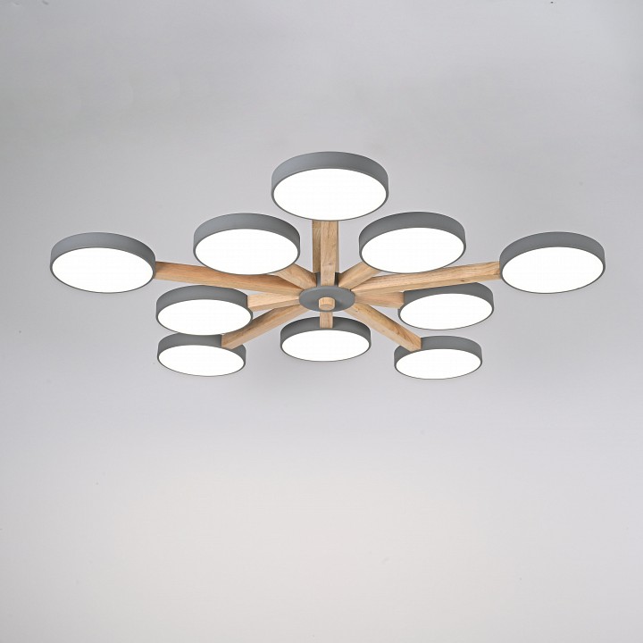 Люстра на штанге Imperiumloft TURNA Gray TURNA-B01