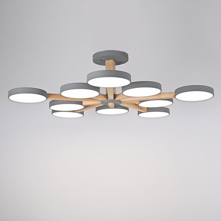 Люстра на штанге Imperiumloft TURNA Gray TURNA-B01