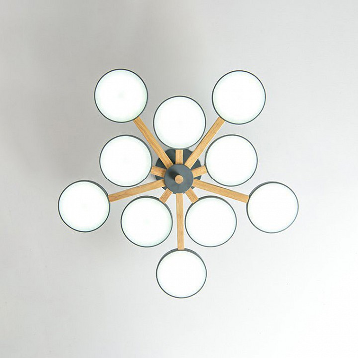 Люстра на штанге Imperiumloft TURNA Gray TURNA-B01