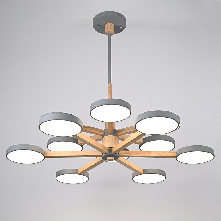 Люстра на штанге Imperiumloft TURNA Gray TURNA-DBL01