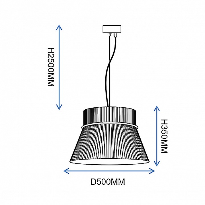 Подвесной светильник Imperiumloft PEO A peo01