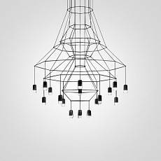 Подвесная люстра ImperiumLoft Vibia Wireflow 40,1635