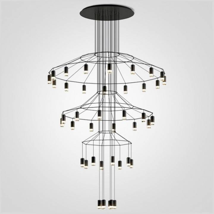 Подвесная люстра ImperiumLoft Vibia Wireflow 40.1639-0