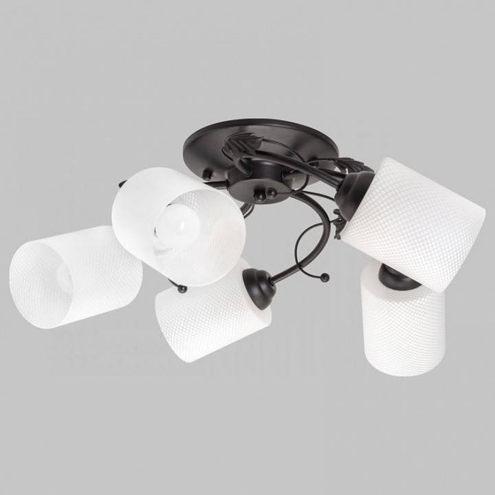 Потолочная люстра Imex MD.0401 5 ламп MD.0401-5-S-BK