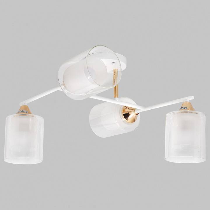 Потолочная люстра Imex MD.2188 4 лампы MD.2188-4-S-WH+FGD