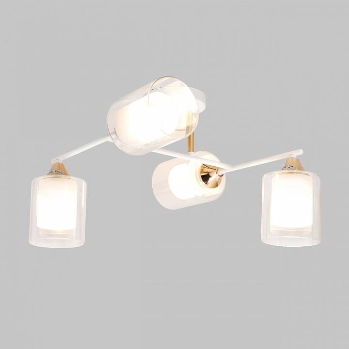 Потолочная люстра Imex MD.2188 4 лампы MD.2188-4-S-WH+FGD