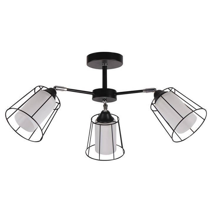 Потолочная люстра Imex MD.24380 3 лампы MD.24380-3-S BK+CH