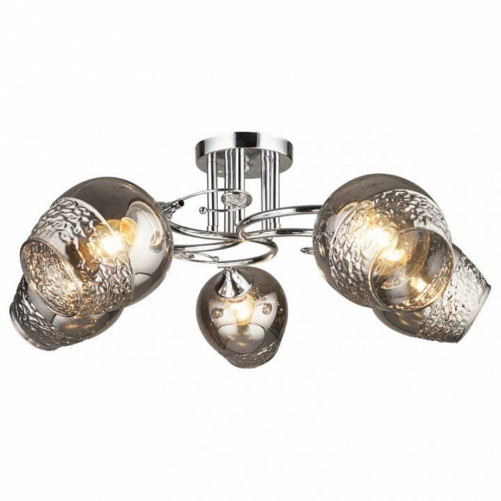 Люстра на штанге IMEX MD.4014 5 ламп MD.4014-5-S CH