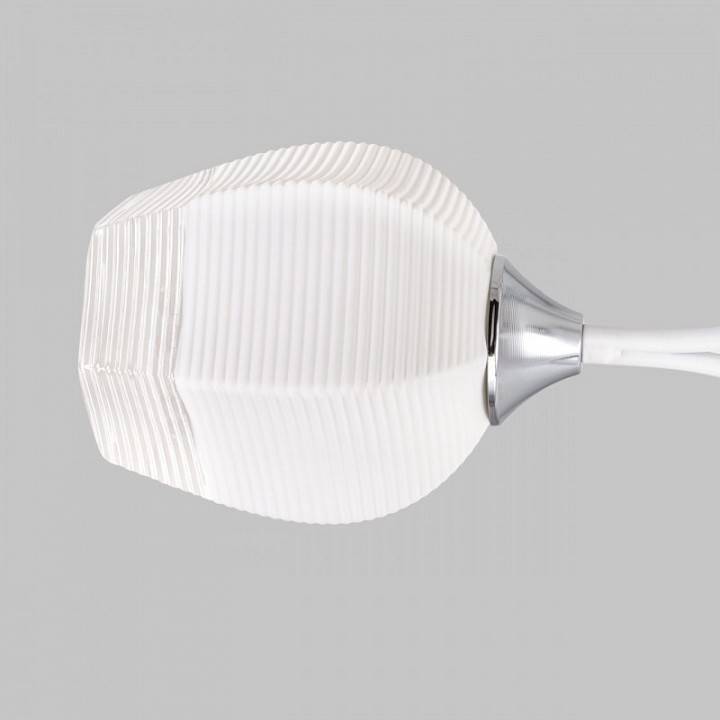 Люстра на штанге Imex MD.4881 3 лампы MD.4881-3-S WH+CH