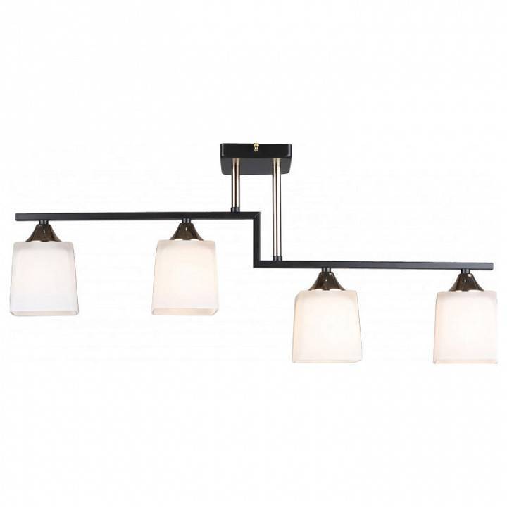 Люстра на штанге Imex MD.5702 4 лампы MD.5702-4-S-COFFEE+FGD