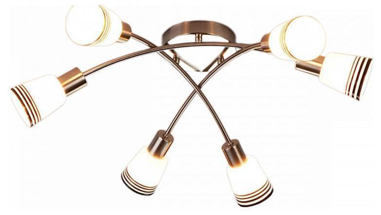 Потолочная люстра Imex MD.7822 6 ламп хром MD.78223-6-S CH