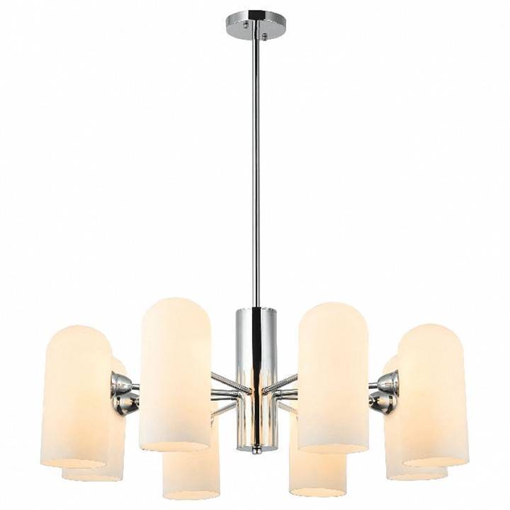 Люстра на штанге Imex MD.8860 8 ламп MD.8860-8-P-CH